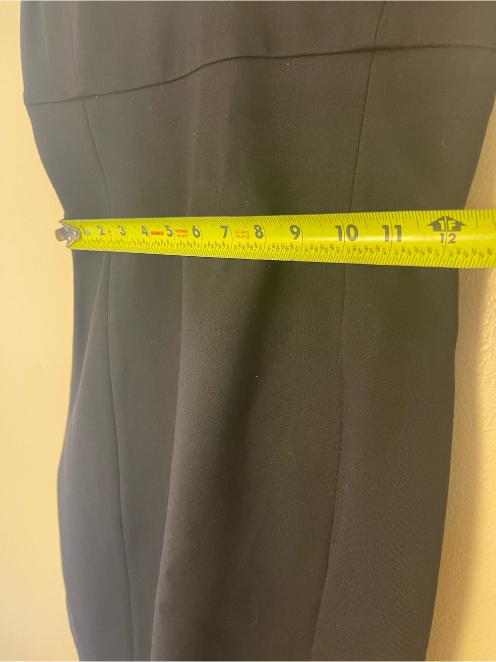 SPANXshape Ponte V Neck Midi Dress NWT XS Black Shaping Compression Cocktail LBD - Picture 16 of 16